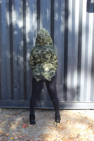 "Ready For War" Camouflage Jacket