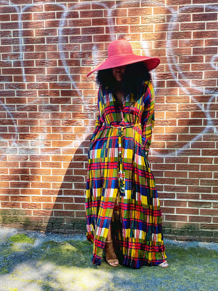 “Gone With the Wind Fabulous-Yellow” Maxi Dress/Duster